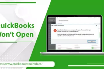 quickbooks wont open