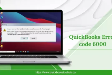 QuickBooks Error 6000