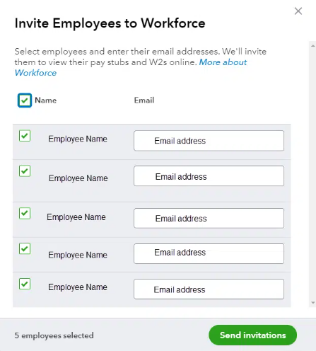 invite New Employee