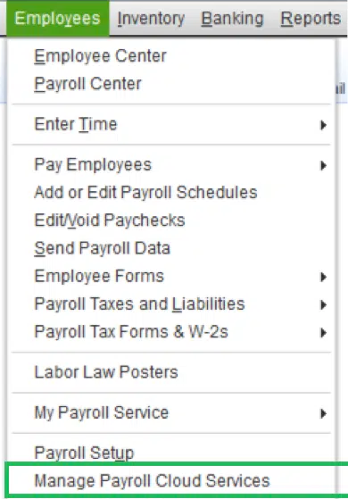 Manage Payroll Cloud Services