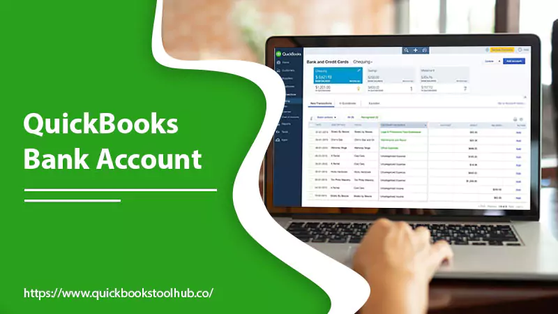 QuickBooks bank account